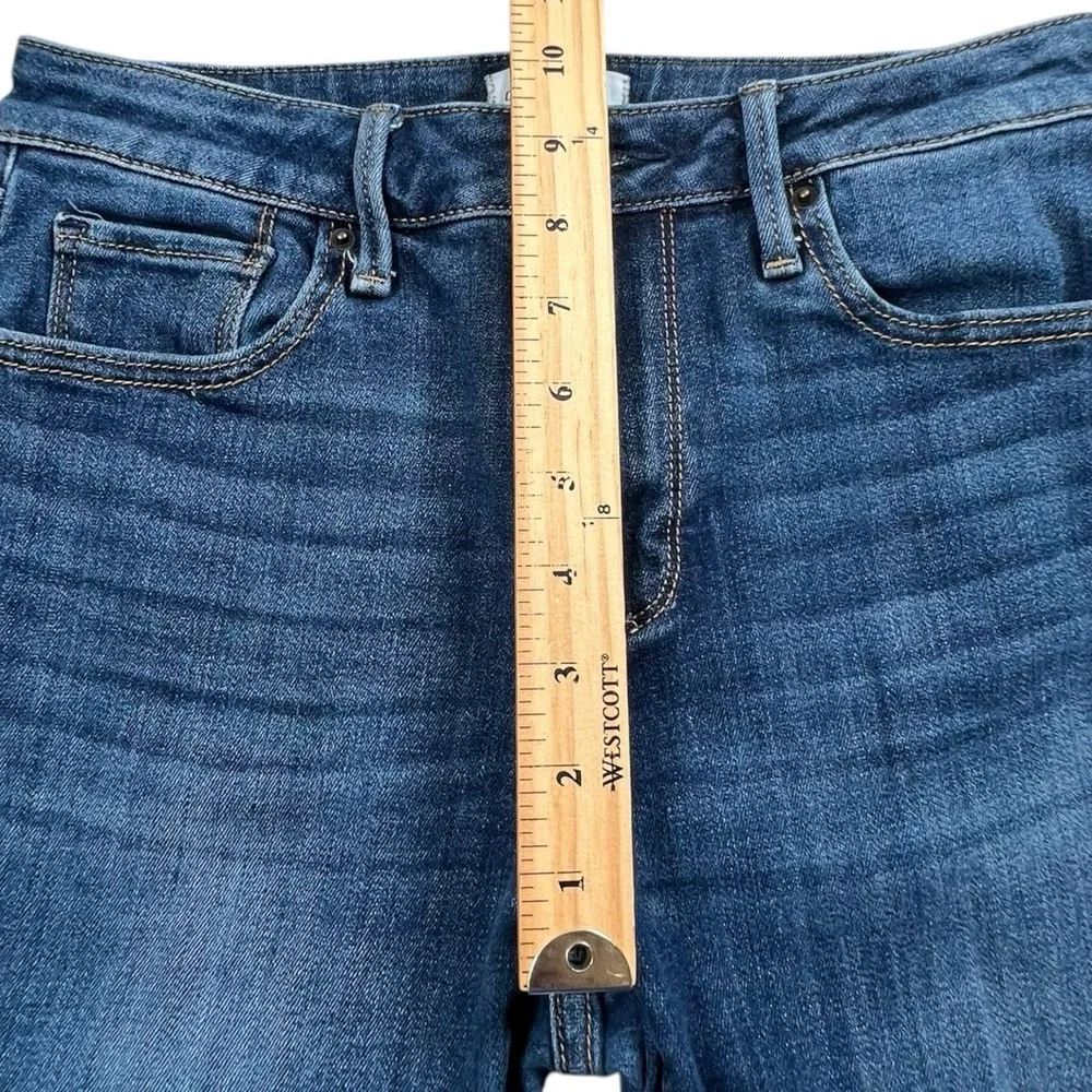 Driftwood‎ Womens 27 Jackie High Rise Skinny Mid Rise Medium Wash Jeans Stretch